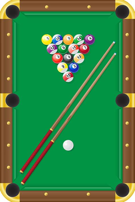 billiards pool 493902 Vector Art at Vecteezy