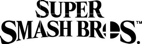 Super Smash Bros logo transparent PNG - StickPNG