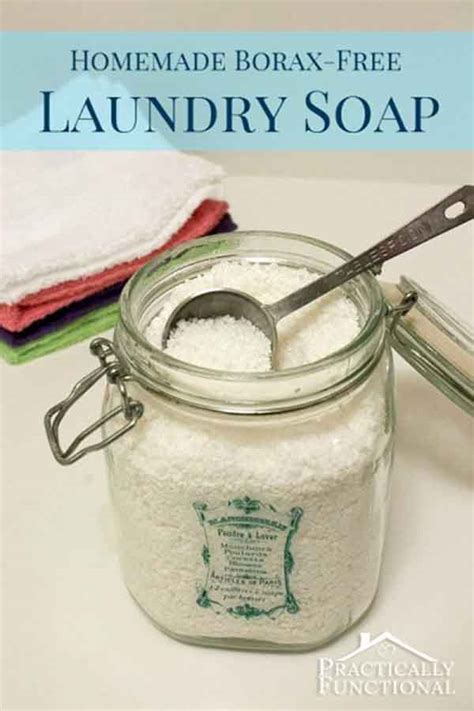 Homemade Laundry Soap {Borax Free!}