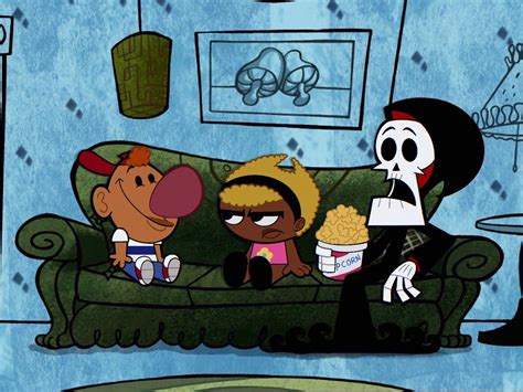 Billy, Mandy and the Grim Reaper by RadicalZombie on DeviantArt