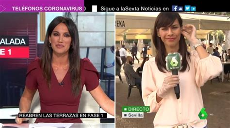 Reportera de La Sexta, furiosa: peineta para quien la molesta en un directo