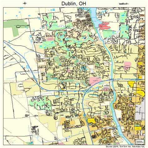 Map Of Dublin Ohio – Map Of The World