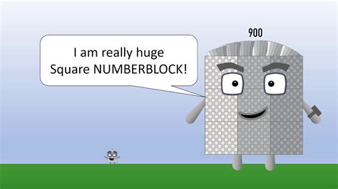 Fan Made Numberblock 900 Is A Huge Square Numberblock Youtube