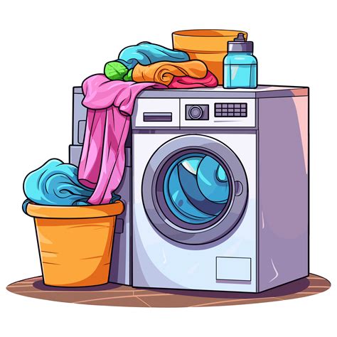 washing machine and laundry, laundry sticker 26721197 PNG