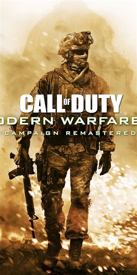 1080x2160 Resolution Call of Duty Modern Warfare 2 Campaign Remastered ...