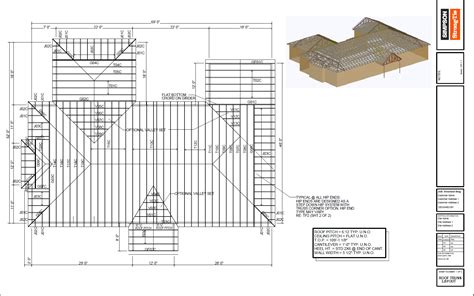 Flat Roof Framing Plan With Truss Details - Image to u