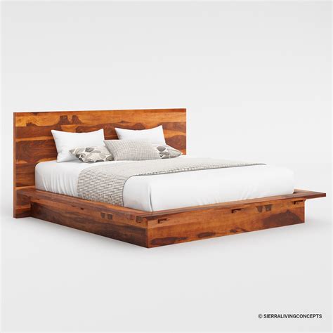 Delaware Solid Wood Platform Bed Frame