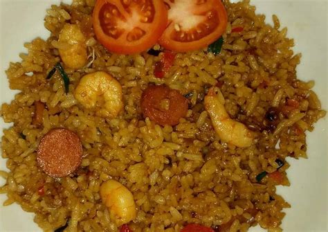 Resep Nasi Goreng Seafood Coklat Pedas oleh Winny Permatasari - Cookpad