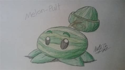 Melon-Pult (PVZ) by CloudChuArtz on DeviantArt