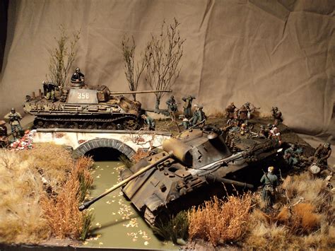 Ww2 tank battle dioramas - humanvil