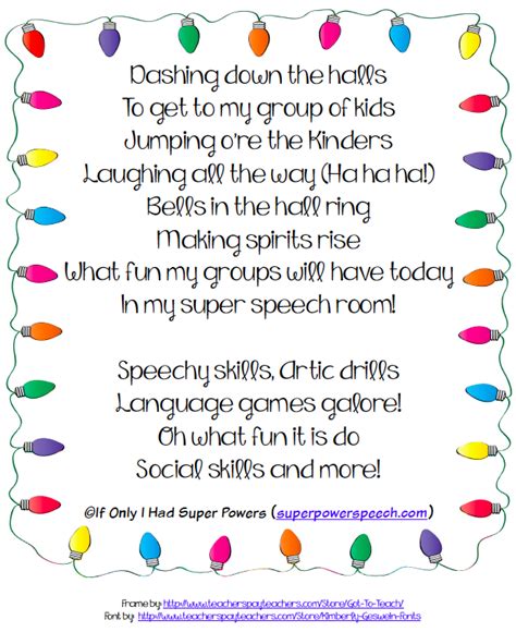 “Jingle Bells” Speechy Style! - Super Power Speech