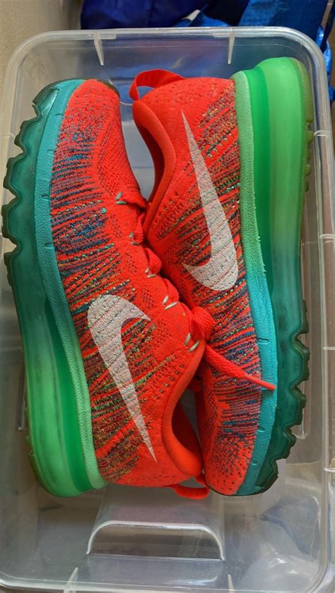 Nike Running Shoes (Orange, Green, Blue Ombre), Women's Fashion ...