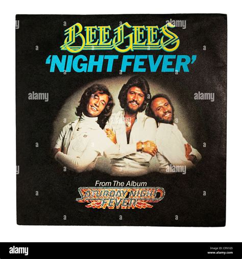 A vinyl single record by the BEE GEES called Night Fever from Saturday ...