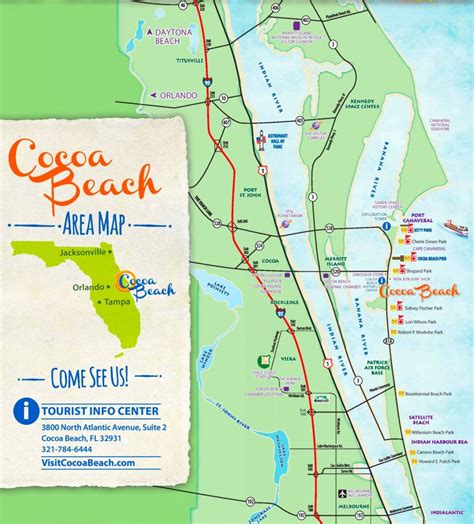 Coco Beach Florida Map - Printable Maps