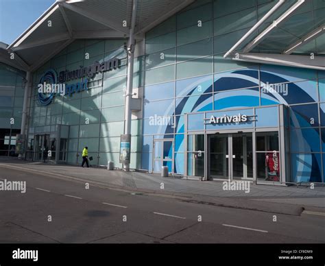 Birmingham International Airport arrivals hall Stock Photo - Alamy