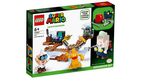 LEGO® Super Mario™ Luigi’s Mansion™ Lab and Poltergust Expansion Set ...