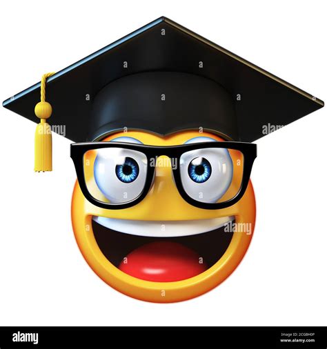 Egito É uma sorte que Direto graduation cap emoji Bloquear Burger Mispend