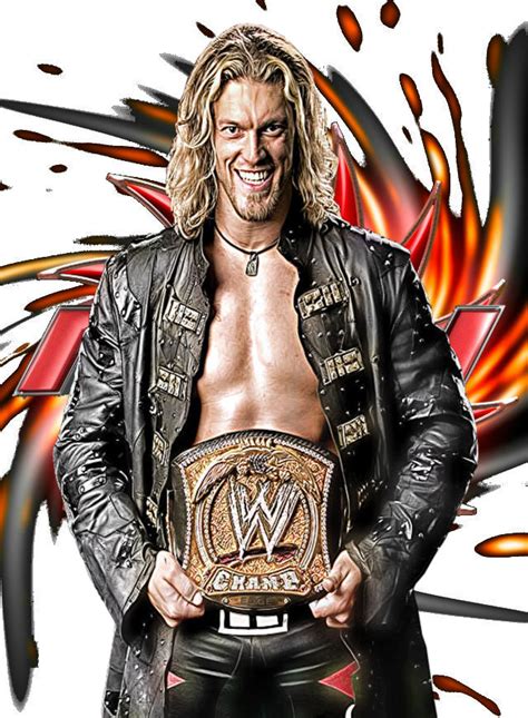 Edge WWE Champion by Omega6190 on DeviantArt