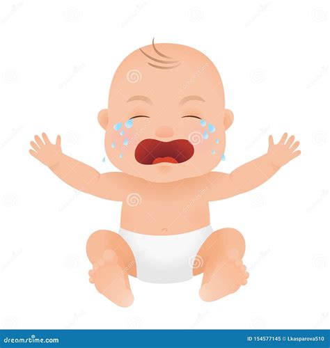 Crying Cute Baby Animation