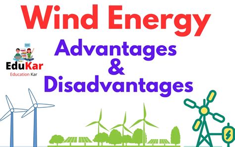 Wind Energy-Advantages and Disadvantages - Edukar India