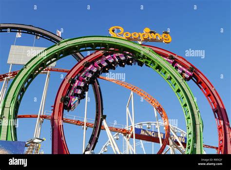 World’s largest transportable roller coaster at Hyde Park Winter ...