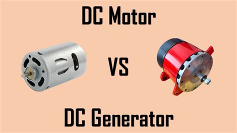 Difference Between DC Motor and DC Generator – Wira Electrical