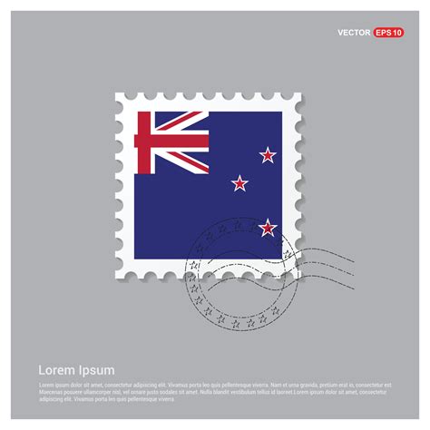 New Zealand flag design vector 14374737 Vector Art at Vecteezy