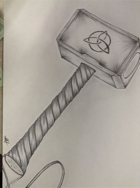 Pencil Thor Stormbreaker Drawing - bestpencildrawing