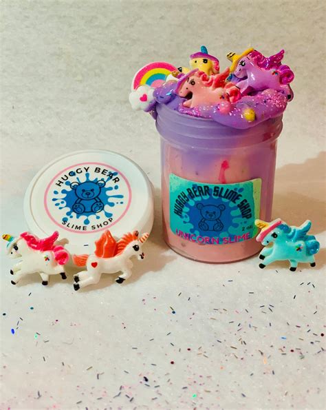 Unicorn Slime - Etsy