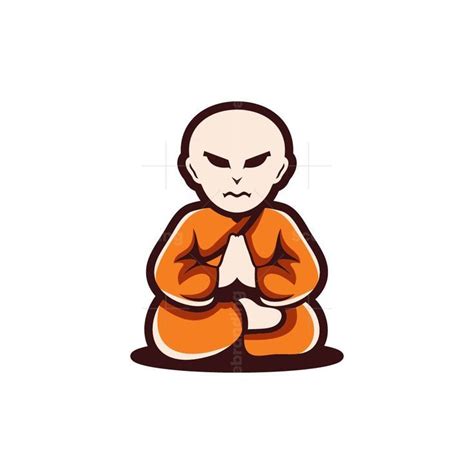 Shaolin Monk Logo | Shaolin monks, Cute cartoon drawings, Shaolin