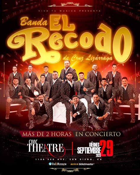 Banda El Recodo – Civic Theatre – VivaTuMusica