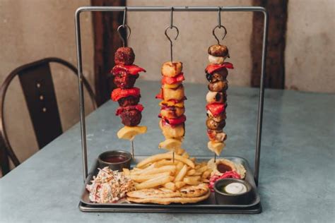 Christmas At The Botanist: Enjoy Festive Turkey Hanging Kebabs