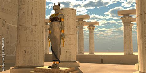 Egyptian God Bastet Statue - Bastet was an Egyptian goddess that was a ...