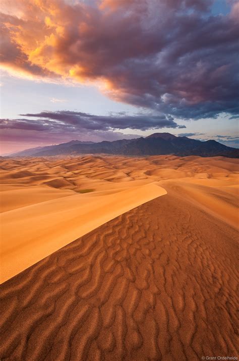 Sand Dune Sunset | Great Sand Dunes National Park, Colorado | Grant ...