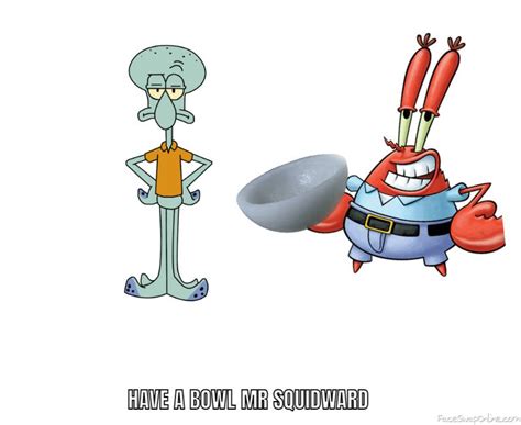 mr krabs squidward funny | Face Swap Online