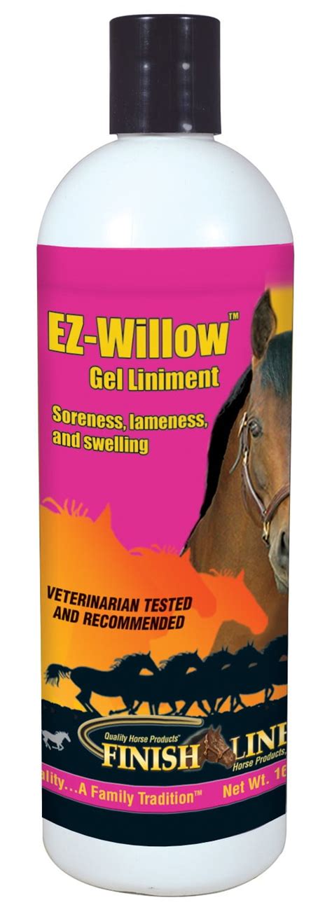 Finish Line Easywillow Liniment Horse Supplement, 16 oz - Walmart.com