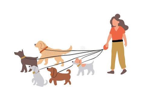 Clipart Dog Walker