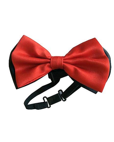 Red and Black Bow Tie - Spirithalloween.com