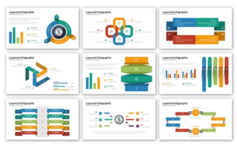 Layered Presentation - Infographic PowerPoint template | Free ...