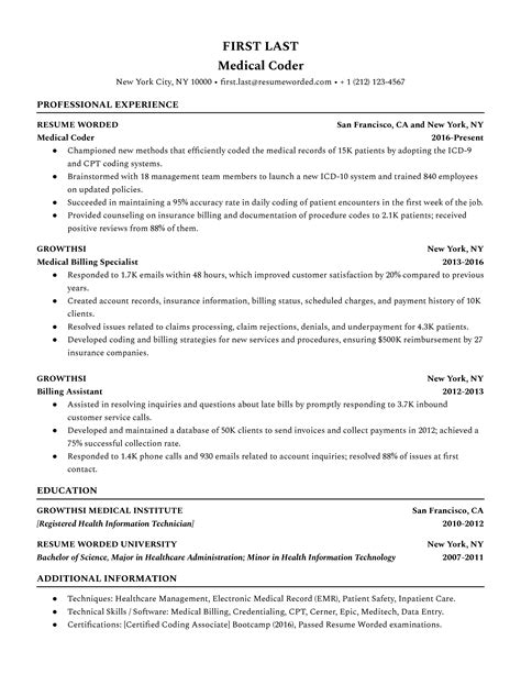 Medical Scheduler Resume Example for 2023 | Resume Worded