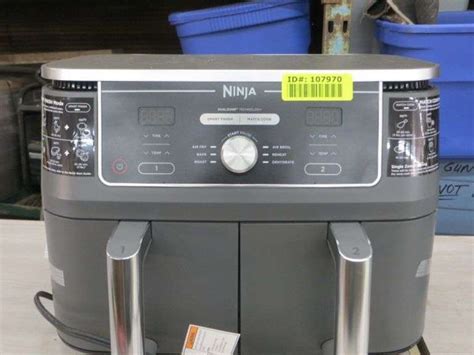 Ninja 2 Basket Air Fryer - Lambrecht Auction, Inc.