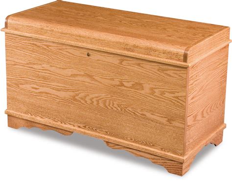 Amish Waterfall Cedar Chest - Brandenberry Amish Furniture