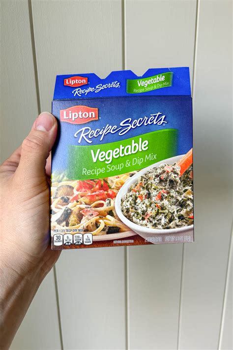 The Perfect Easy Soup Mix Lipton Vegetable Dip Recipe - brandonskitchen.com