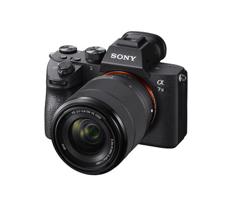 Sony a7 III 35mm Mirrorless Camera Packs New CMOS Sensor, 4K Video ...