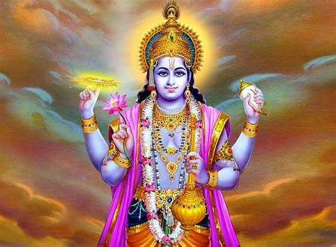 HD wallpaper: God Vishnu, Hindu Deity painting, Lord Vishnu, multi ...