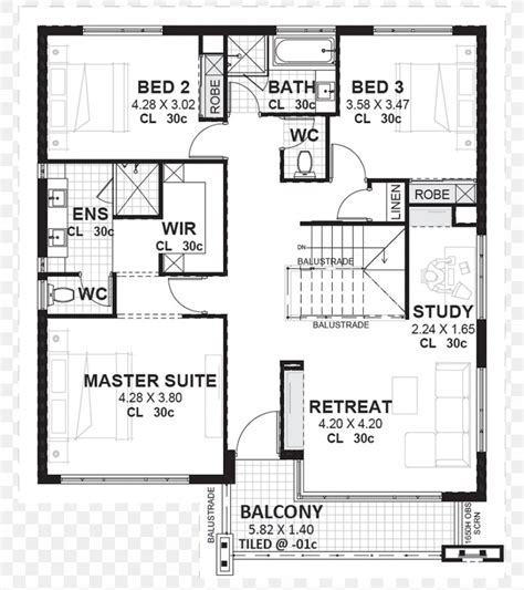 Floor Plan Technical Drawing Interior Design Services House Plan PNG ...