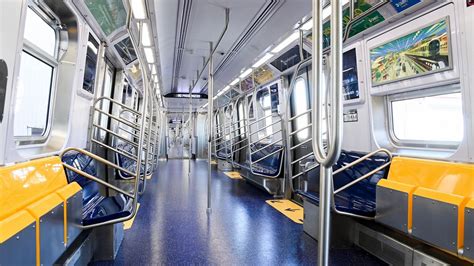 New MTA subway cars roll out on the A line