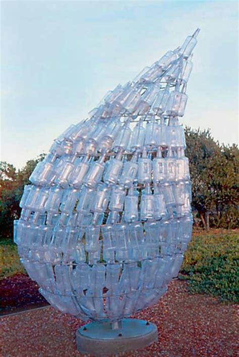 Making Sculptures With Plastic Bottles - LOVELAND SCULPTURE WALL