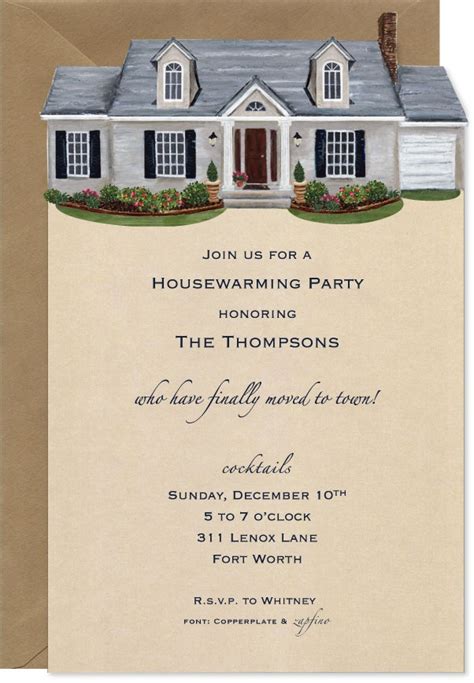 Pin by Holly & Mike Yancy on Party Ideas | House warming invitations ...