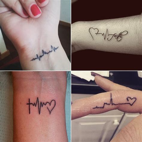 Heartbeat Tattoo Ideas | POPSUGAR Beauty